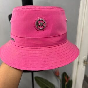 Michael Kors Fuchsia Bucket Hat